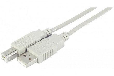 Cordon USB 2.0 type AB M/M - 0,60m