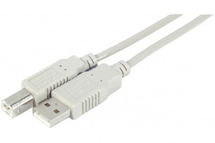 Cordon compatible USB 2.0 budget type AB M/M - 3,00m