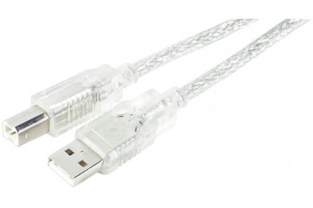 Cordon USB 2.0 type AB M/M - 1,80m