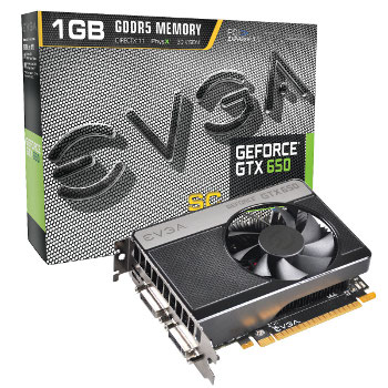 EVGA GeForce GTX 650 Superclocked - 1 Go