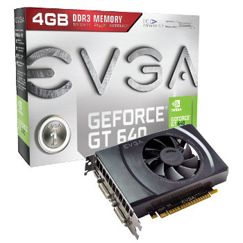 EVGA GeForce GT 640 - 4 Go