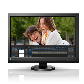Écran PC LCD Eizo ColorEdge + visière + sonde