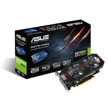 Asus GeForce GTX 650 Ti - 2 Go