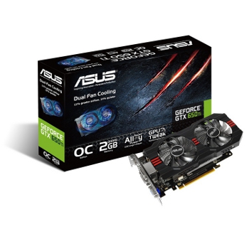 Asus GeForce GTX 650 Ti OC - 2 Go