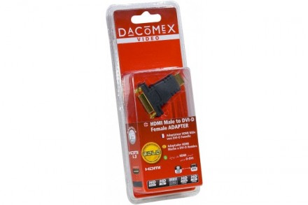 Dacomex Adaptateur HDMI Mâle vers DVI-D Femelle