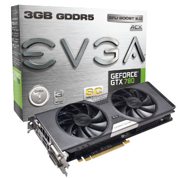 EVGA GeForce GTX 780 SuperClocked / ACX Cooler - 3 Go