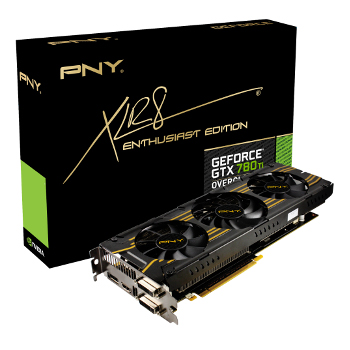 PNY GeForce GTX 780 Ti OC - 3 Go (K2780IGTX3GEPB)