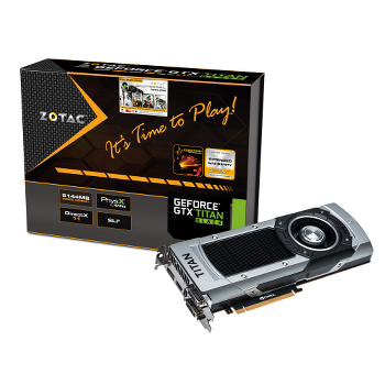 Zotac GeForce GTX Titan Black - 6 Go