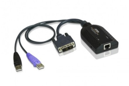 Aten KA7166 module KVM Cat5 DVI+USB virtual media