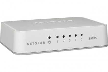Netgear FS205 switch 5 ports 10/100 plastique