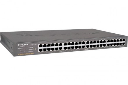 Switch réseau TP-Link 48 ports RJ45 10/100 rackable
