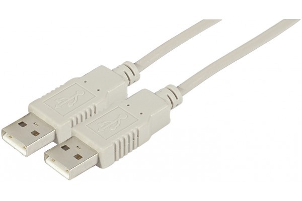 Cordon USB 2.0 type A M/M - 2.00 m