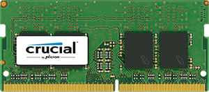 16GB DDR4-2133 SODIMM Dual Ranked