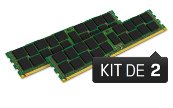 4 Go Module ECC-Reg (Kit 2x2 Go) - DDR2 400 MHz