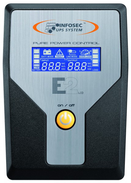 Onduleur E2 LCD ON LINE - 800 VA