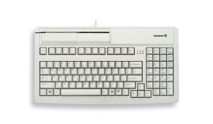 G81-7000LPAFR-0 gris clair PS/2 (AZERTY)