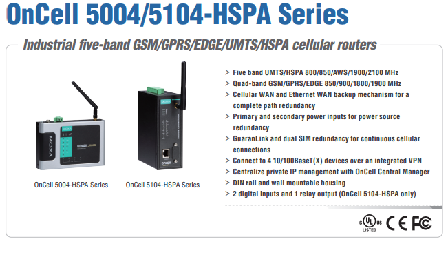 OnCell 5104-HSPA-T
