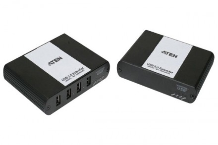 Aten UEH4002 Prolongateur USB 2.0 4 ports sur RJ-45 100M