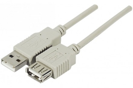 Rallonge compatible USB2 budget a a m/f 0,6m