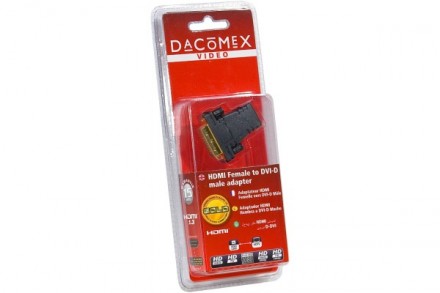 Dacomex Adaptateur HDMI Femelle vers DVI-D Mâle