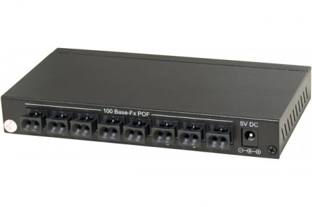 Switch reseau 8 ports Fibre POF + 1 RJ45 10/100 C311648