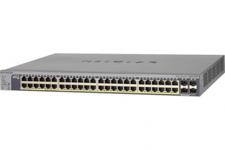 GS752TP sw Niv2 48 ports Gigabit PoE + 4 SFP 512W