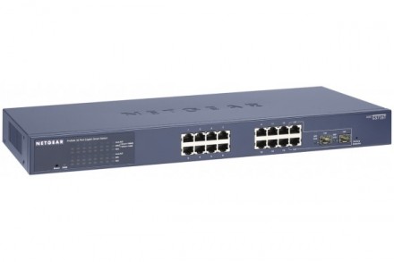 Netgear GS716T switch gigabit 16 ports Manageable niveau 2