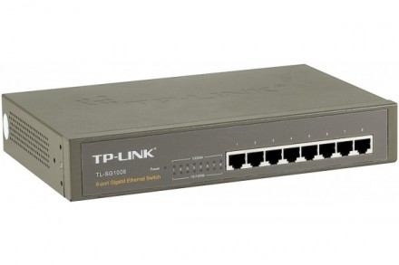 Switch R&eacute;seau Ethernet TP-Link - 8P Gigabit rackable