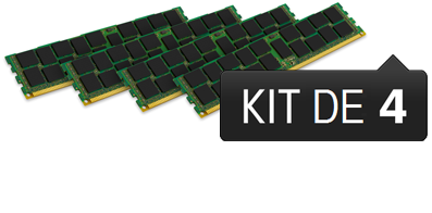 64 Go Module ECC-REG (Kit 4x16 Go) - DDR3L 1333 MHz