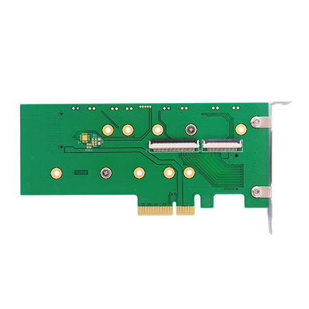 Adaptateur pour disque SSD vers PCI-E X4 + Bus (BPTKZ-B23x4)