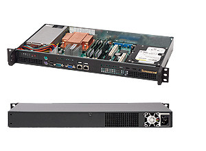 SYS 1U-X7SBL-LN2/Intel Q9400 2.66GHz/4GB DDR2/SSD 64Go + image système