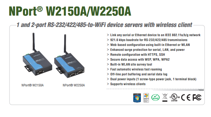 NPort W2150A-T