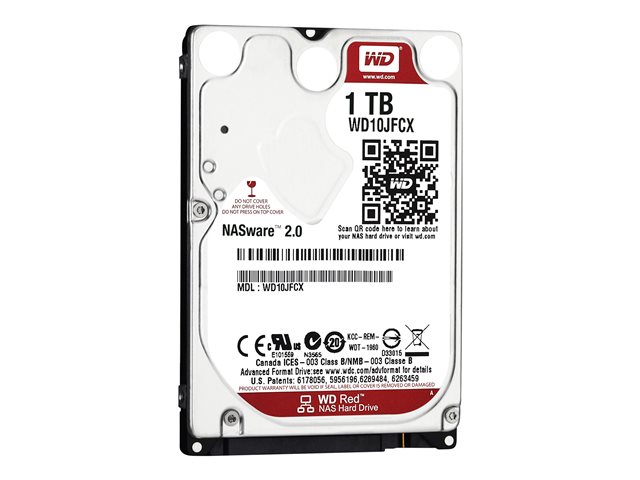 WD Red WD10JFCX - Disque dur - 1 To