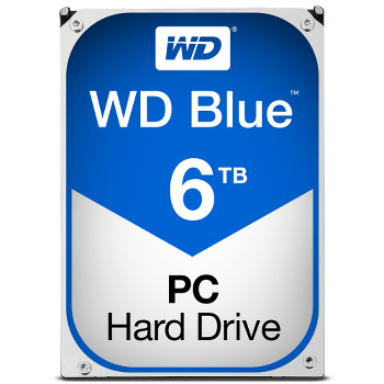 3.5 WD Blue 3,5" - SATA III 6 Gb/s - 6 To