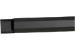 Goulotte alu noire 1100 x 33 mm