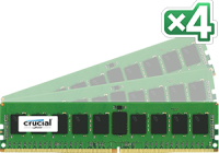 16GB kit (4GBx4) DDR4 PC4-17000 Unbuffered NON-ECC 1.2V